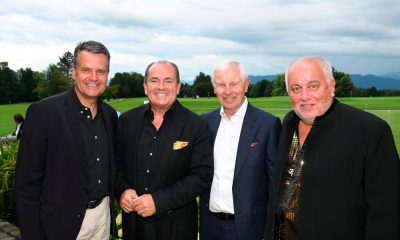 Malte Heinemann, Wolfram Kons, Hans-Dieter Cleven, Robert Lübenoff Golf4Good Trophy 2023 das Golf Turnier im Golf Club Beuerberg