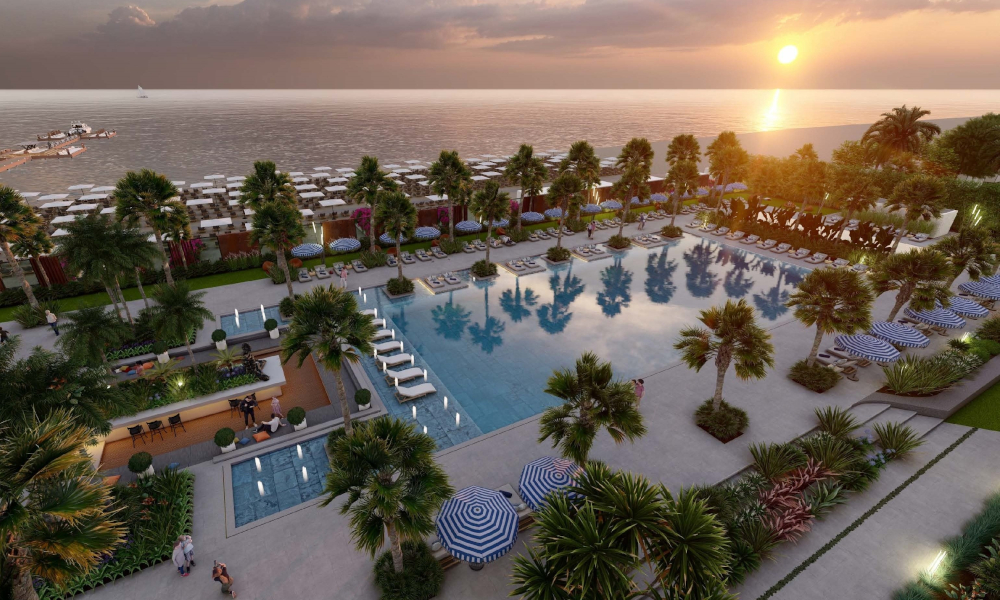 Das Swissôtel Resort & Spa Çeşme liegt an der türkischen Küste.