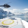 Scenic ermöglicht Helikopterflüge in der Antarktis.