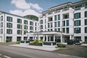 Aussenansicht des Grand Hotel Elisabeth in Bad Ischl