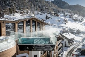 Das Central beherbergt mit der Ötztaler Stube das einzige Sterne-Restaurant in Sölden