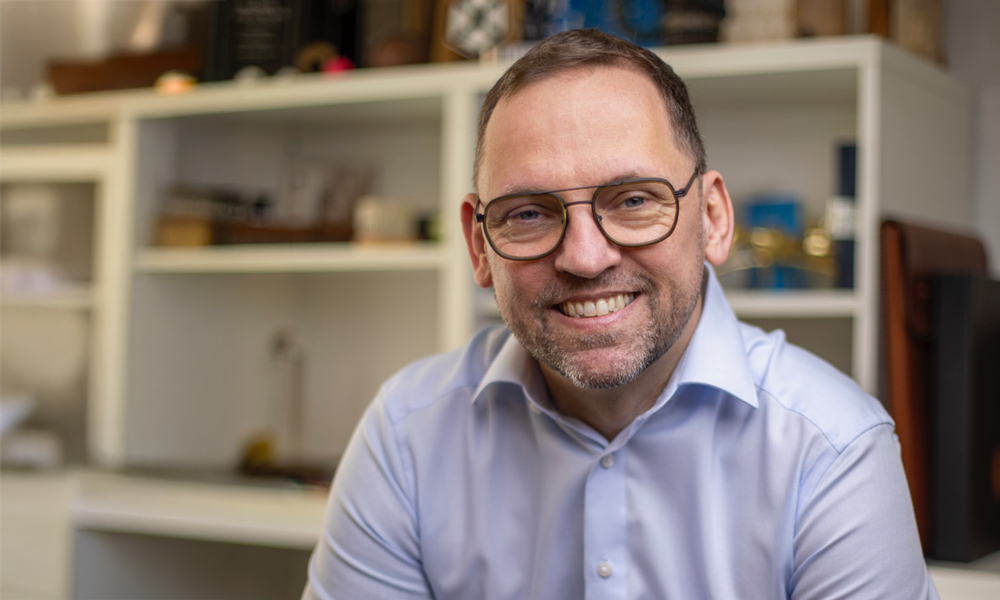 Der Kreative und Unternehmer Titus Oberhamme