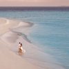 Alleine am Strand im Nova Maldives