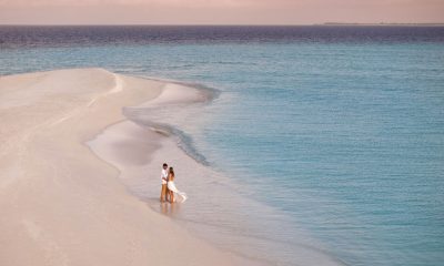 Alleine am Strand im Nova Maldives