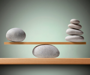 Familie und Gleichgewicht Gleichgewicht im Leben