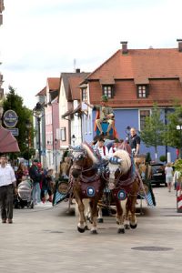Das Treuchtlinger Volksfest ist mit dem Einzug des „Gambrinus“ jedes Jahr ein Highlight