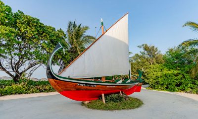 Das restaurierte Dhoni „Sirru Handhu“ strahlt in neuem Glanz