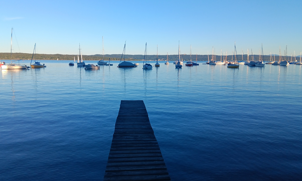 Blick von Steg Utting © Klump