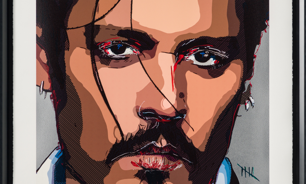 Originale Kunstwerke von Johnny Depp © 2026 Never Fear Truth LLC