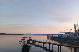 Sonnenuntergang Stegen © Klump