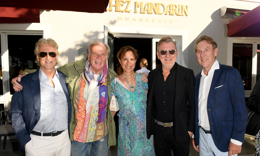 Willy Umland, Wolfgang und Djamala Fiereck, Erich Obermaier, Ralph Piller