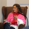 Anita Reif bei einer Lesung ©Privat
