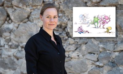 Dana Däweritz mit ihrem Werk Oktilonga1