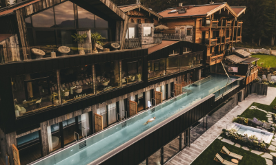 Jufenalm Highlight: 42 Meter langer Infinitypool © NEST X NOMAD