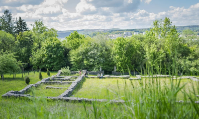 Römische Ordnung spiegelte sich in der Villa Rustica am Nagelsberg wider © Dietmar Denger