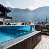 Das Himmelspa beeindruckt mit einem 25-Meter-Infinity-Pool und einer Eventsauna