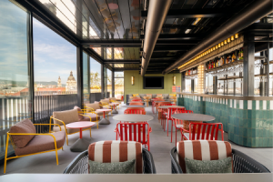 Rooftop Moxy Budapest Downtown © Marriott International