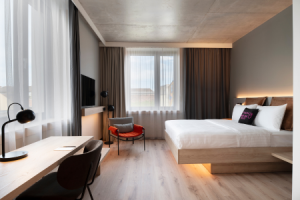 Zimmeransicht Moxy Budapest Downtown © Marriott International