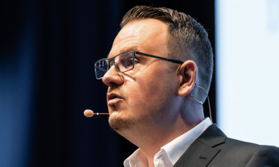 Andreas Diermeier bei einem Vortrag über Geldanlage und Kapitalmärkte