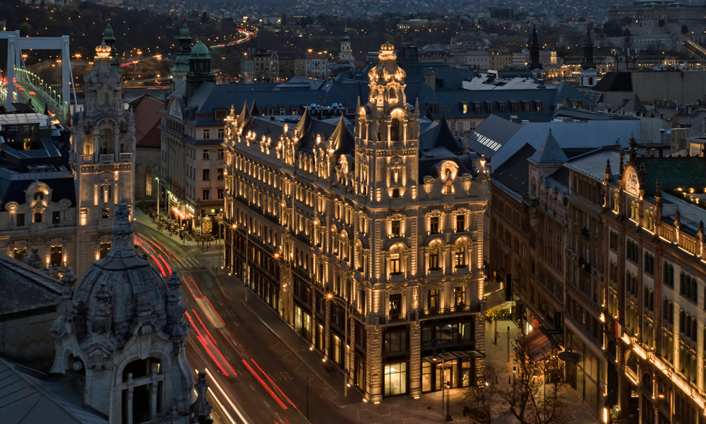 Budapest bei Nacht