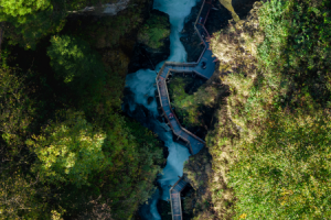 Blick von oben in die Sigmund Thun Klamm © Zell am See-Kaprun Tourismus