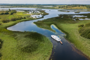 Hausboot Irland über den Lough Boderg. ©Holger Leue, Tourism Ireland