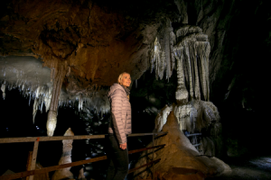 In der Lurgrotte bei Graz herrschen konstant 10 Grad. ©Region Graz, Tom Lamm