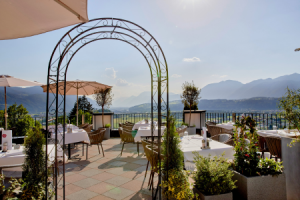 Restaurant mit Bergblick ©Hotel Panorama Royal