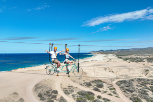 Weltweit längste Fahrrad-Zipline ©Los Cabos Tourism Board