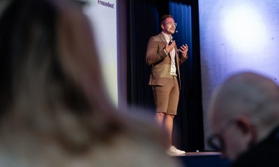 Manuel Spors auf der Bühne beim Excellence Weekend