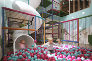 Spielspaß im Bällebad ©Gorfion Familienhotel Liechtenstein