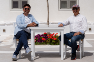Paris Savvidis and Dimitris Kriezis ©Santa Irini Retreat