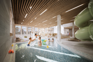 Kinderbecken Badewelt ©Gorfion Familienhotel Liechtenstein
