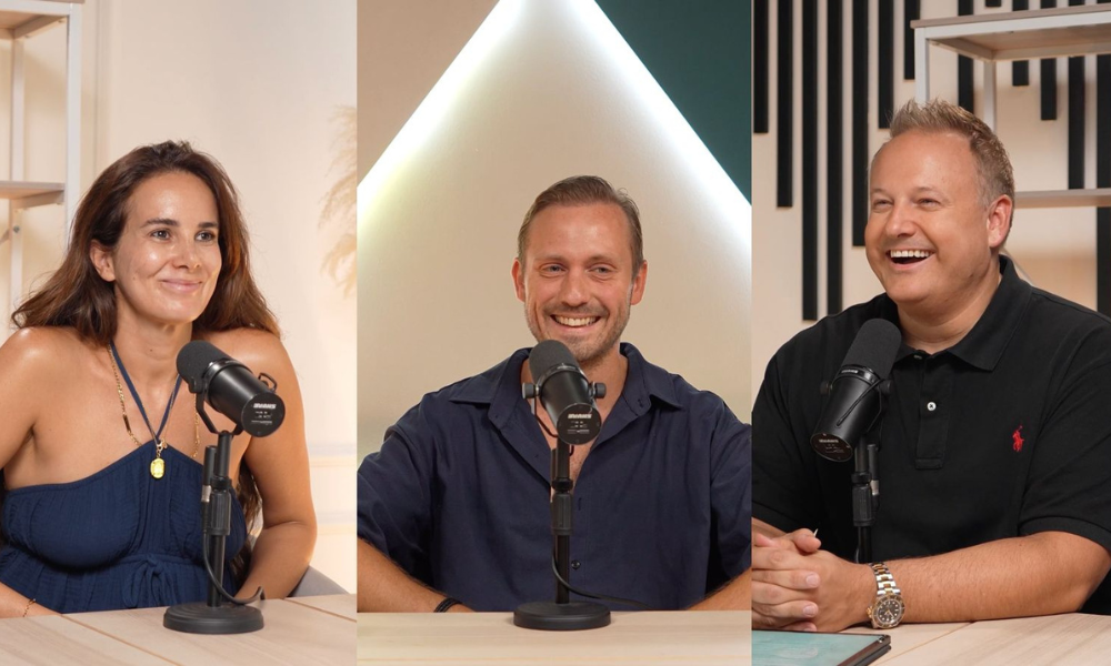 Ayça, Martin und Markus Mensch im Podcast ©MDL Magazin