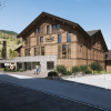 Visualisierung des neuen Gorfion Familienhotel Liechtenstein im Sommer ©Gorfion Familienhotel Liechtenstein