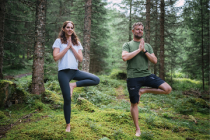 Neben Waldbaden auch Wald:Yoga und Wald:Qigong ©KTVB Bad Hofgastein, Christoph Oberschneider