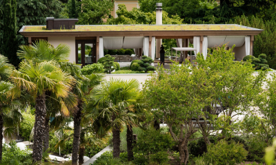 Gartenanlage des Mignon Meran Park & Spa